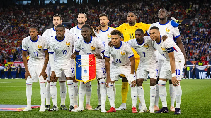 France national football team vs germany national football team lineups 