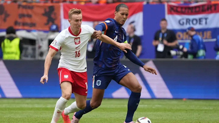 netherlands national football team vs poland national football team lineups