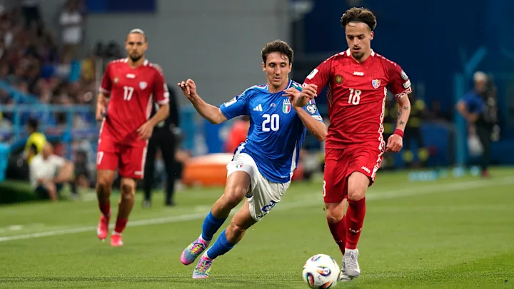italy national football team vs moldova national football team lineups