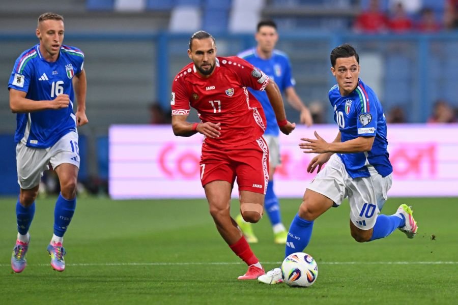 italy national football team vs moldova national football team lineups