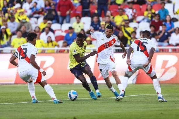 Peru national football team vs Ecuador national football team lineups
