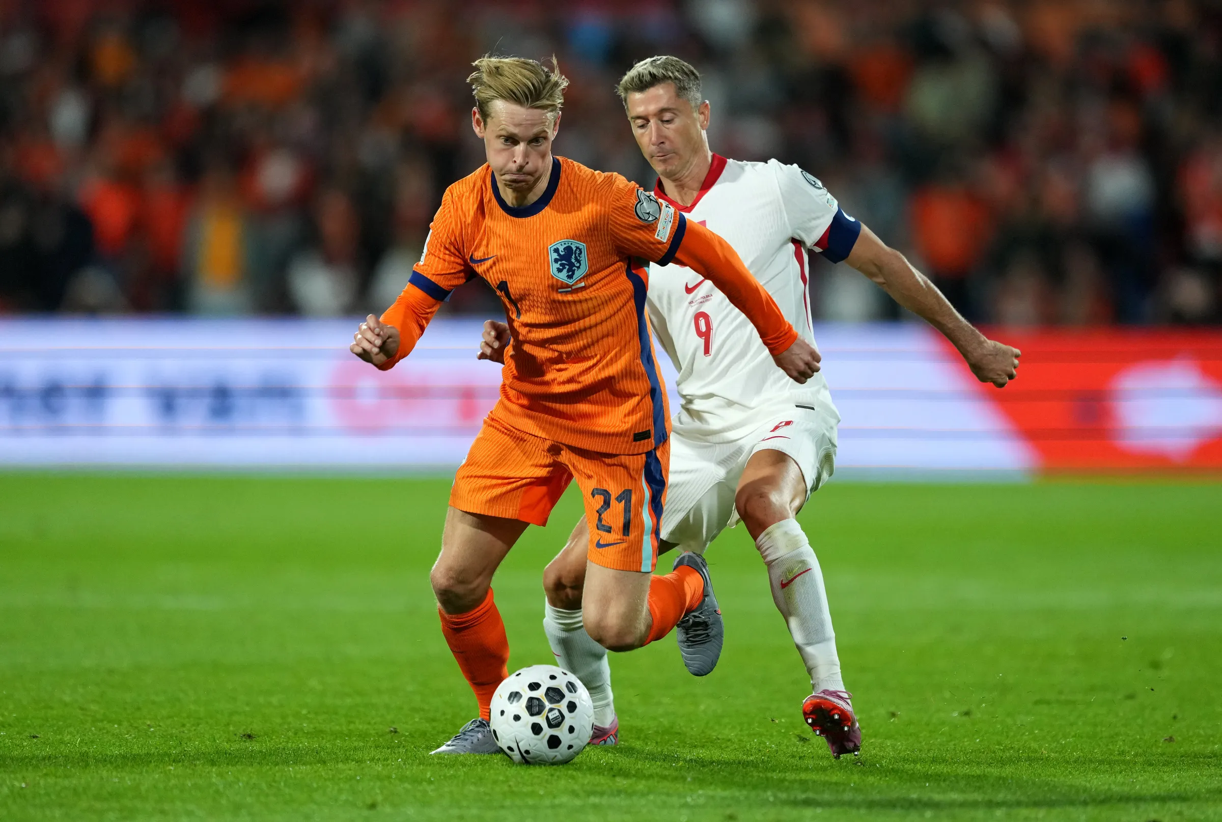 poland national football team vs netherlands national football team lineups