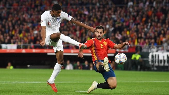 spain national football team vs england national football team lineups