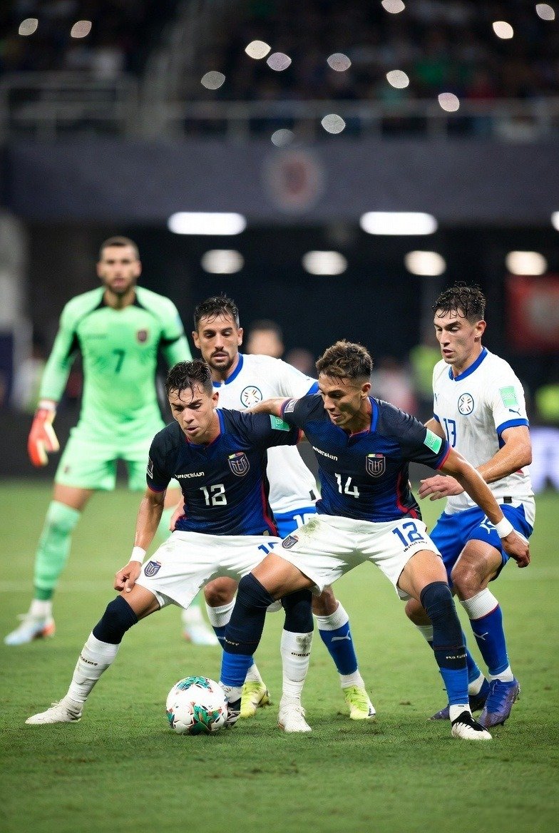 paraguay national football team vs ecuador national football team lineups