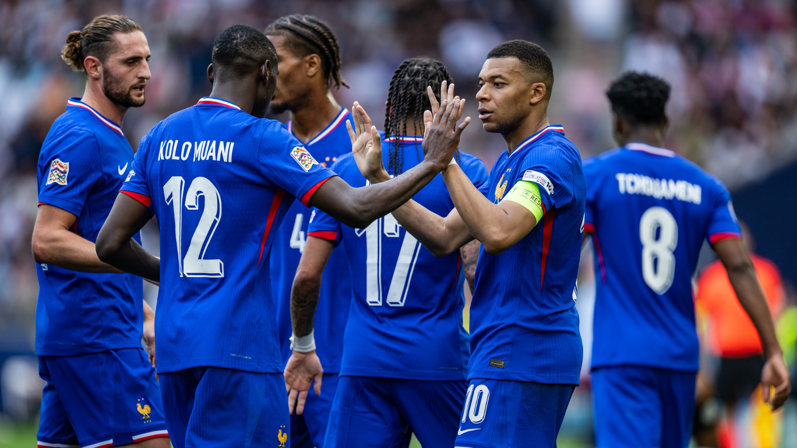 germany national football team vs france national football team lineups
