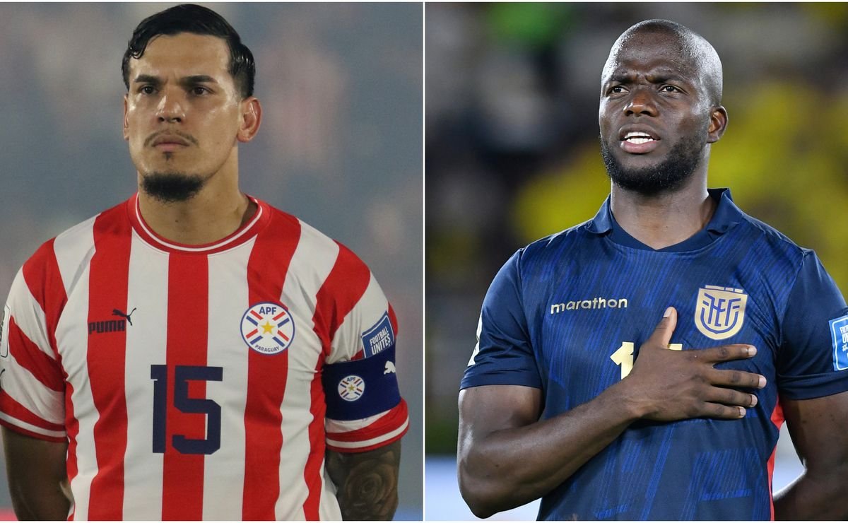 paraguay national football team vs ecuador national football team lineups