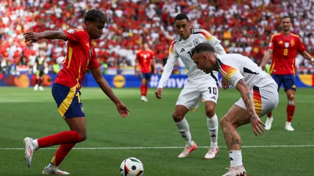 spain national football team vs germany national football team lineups