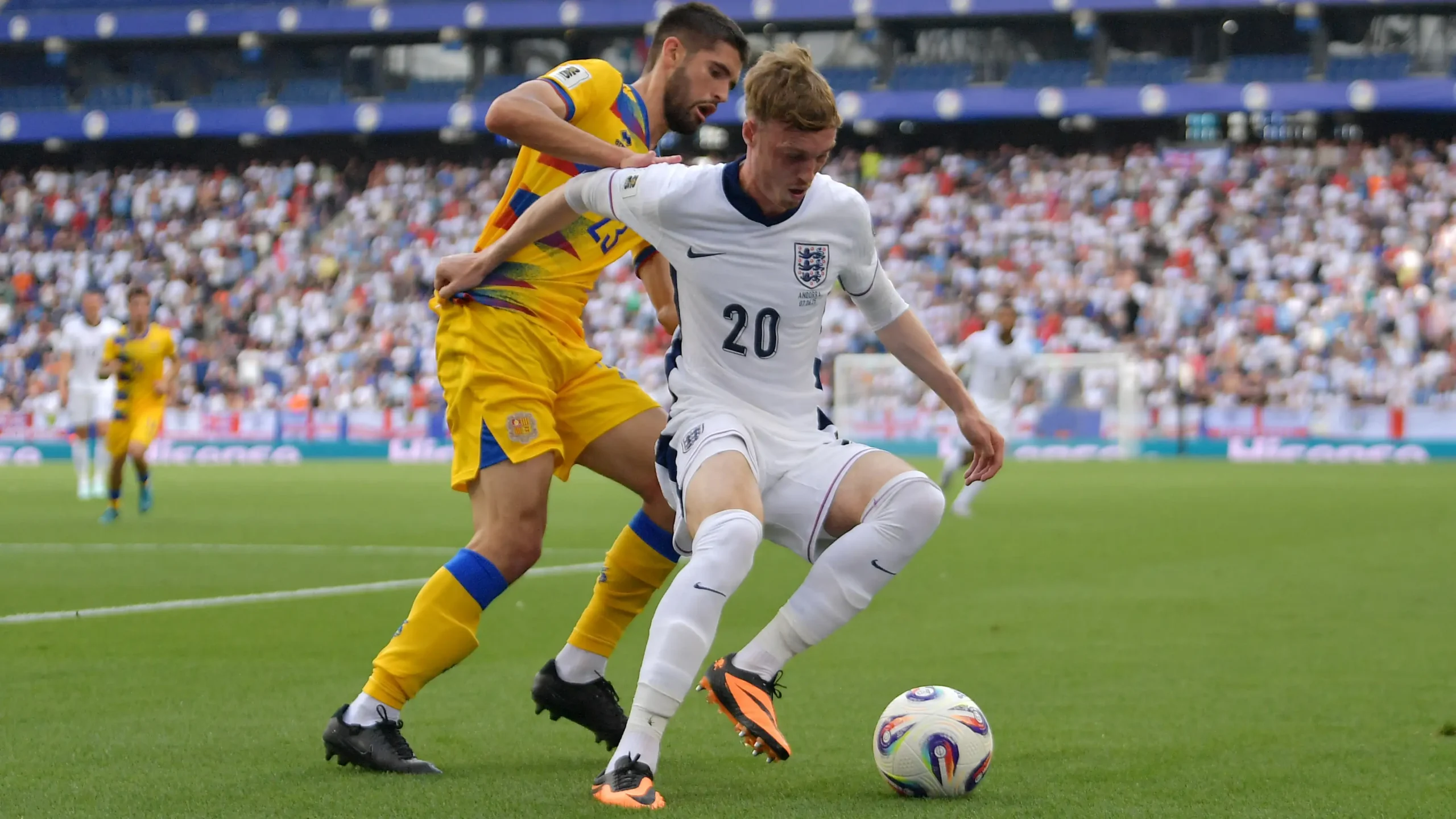 andorra national football team vs england national football team lineups