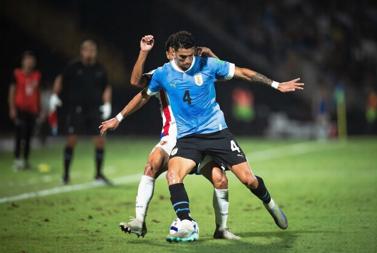 uruguay national football team vs venezuela national football team lineups