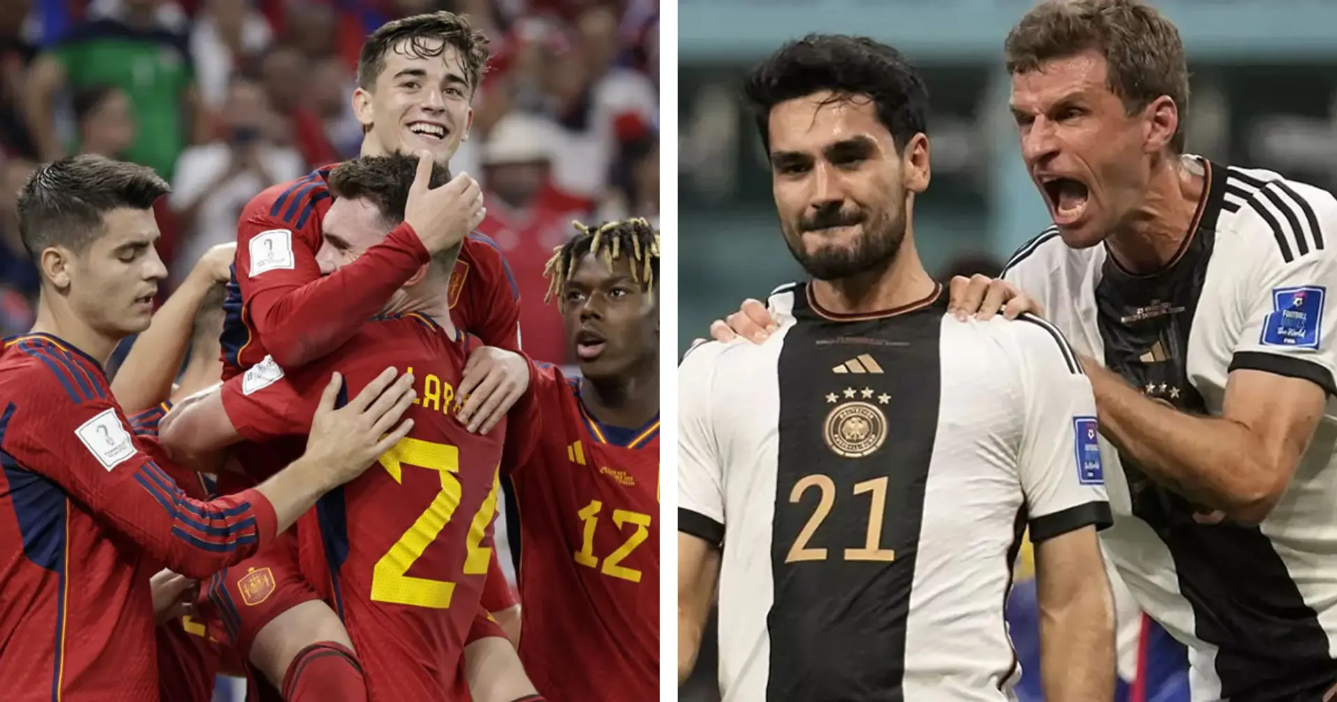 spain national football team vs germany national football team lineups