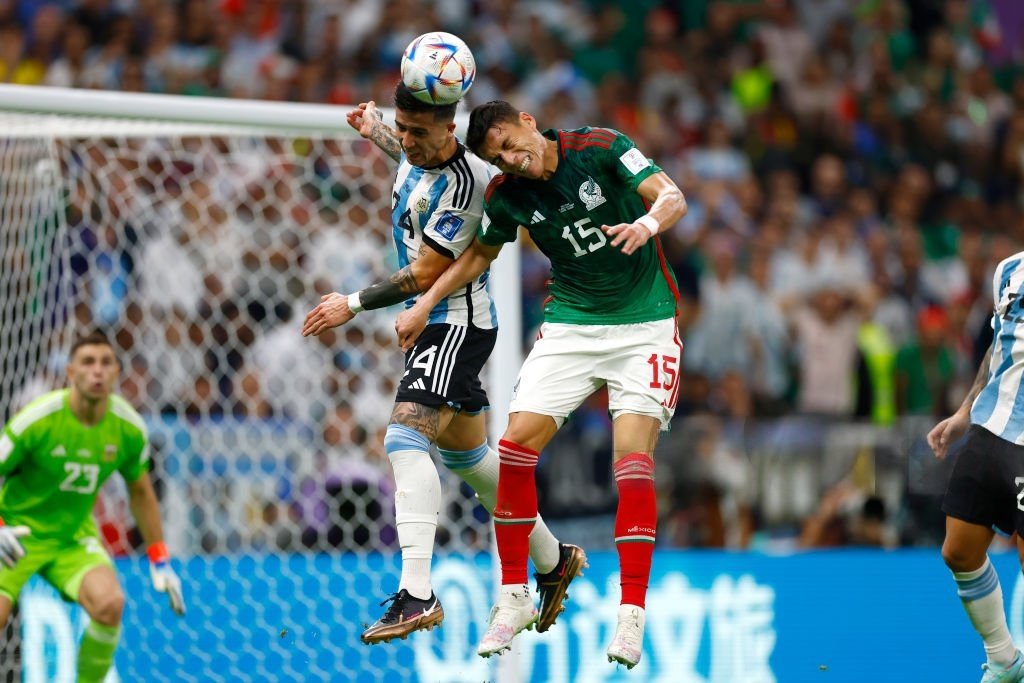 argentina national football team vs mexico national football team lineups