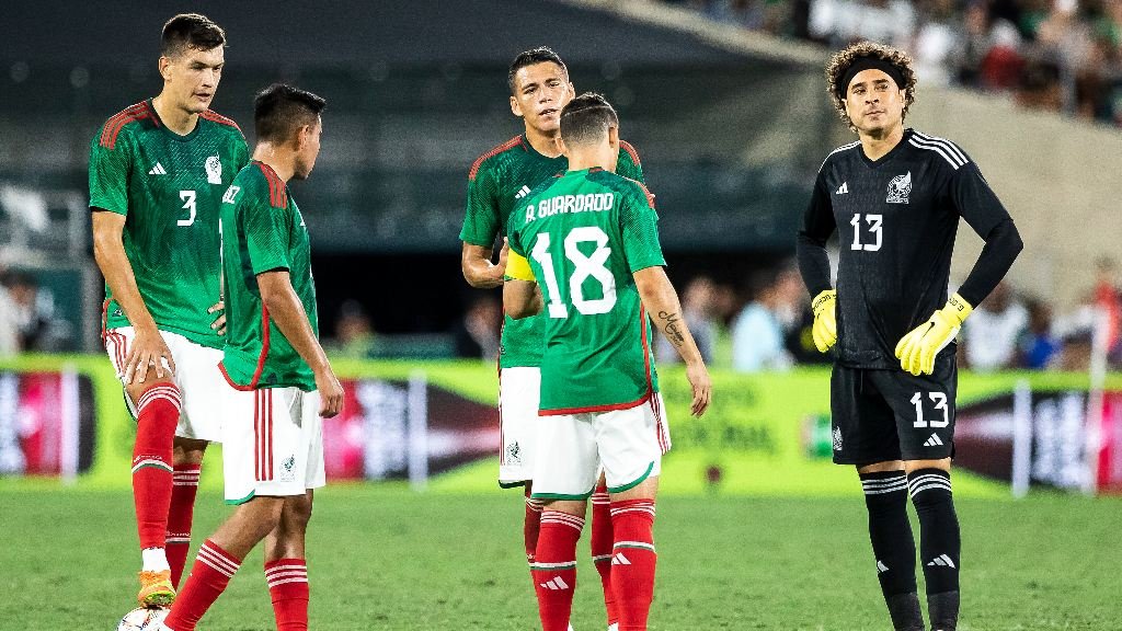 mexico national football team vs colombia national football team lineups