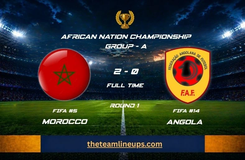 Morocco National Football Team vs Angola National Football Team Lineups: Full Breakdown of the 2-0 Win morocco national football team vs angola national football team lineups