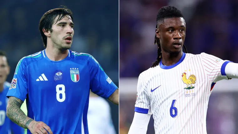 Italy national football team vs France national football team lineups