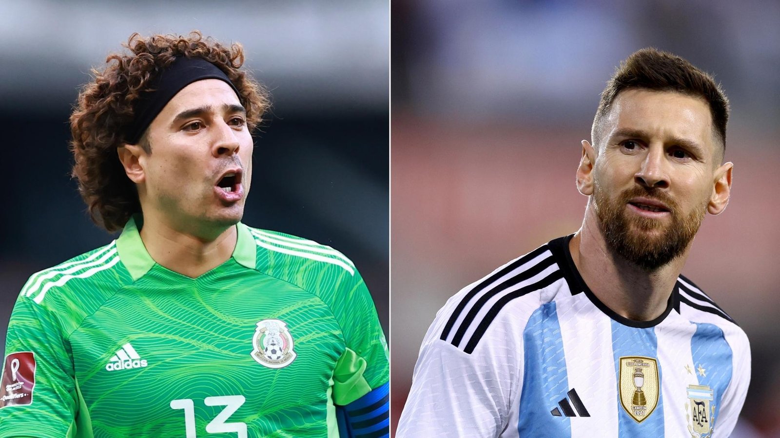 argentina national football team vs mexico national football team lineups
