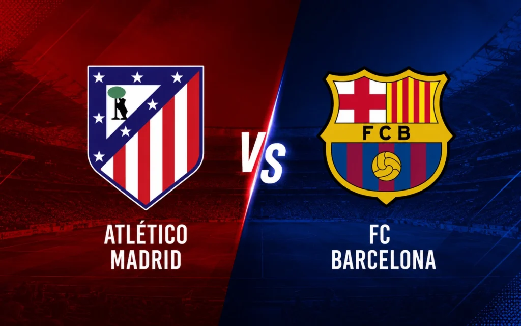 Atlético Madrid vs Fc Barcelona Lineups