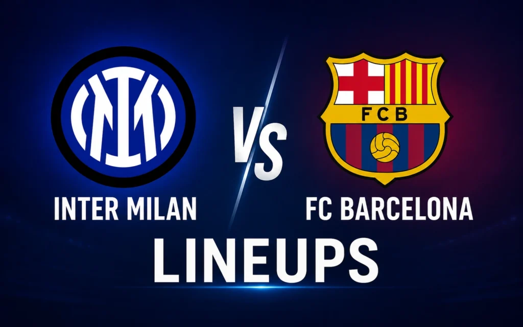 Inter Milan vs FC Barcelona Lineups: 7 Amazing Tactical Secrets Behind the 4-3 Thriller Inter Milan vs FC Barcelona Lineups: 7 Amazing Tactical Secrets Behind the 4-3 Thriller